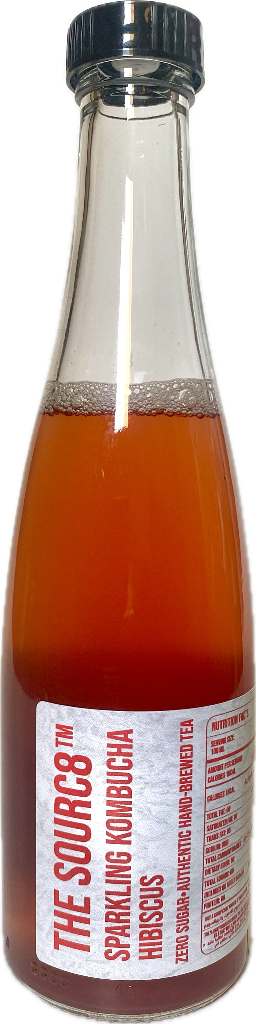 Hibiscus Kombucha The Sourc8™ Zero Calories